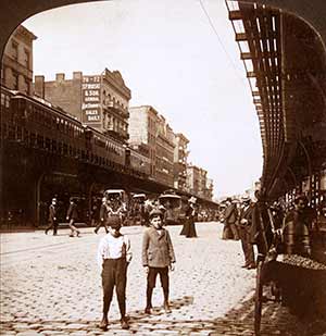 The Bowery was a 19th century stomping ground for the working class, the Bowery Boys gang, gay New Yorkers and waves of Irish, Italian, Chinese, German and Jewish immigrants.