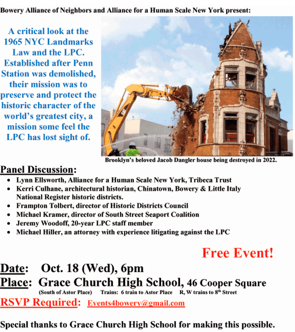 Event: Time to reform the landmarks commission?