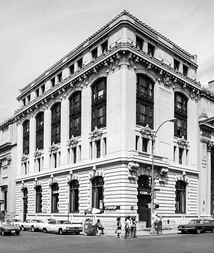 Landmarked 124-126 Bowery bank on the Bowery