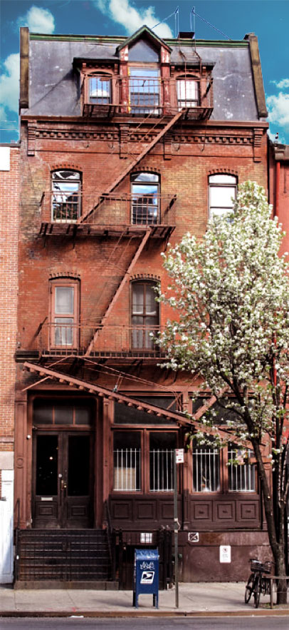 Landmarked 357 Bowery Germania Fire Insurance Building on the Bowery